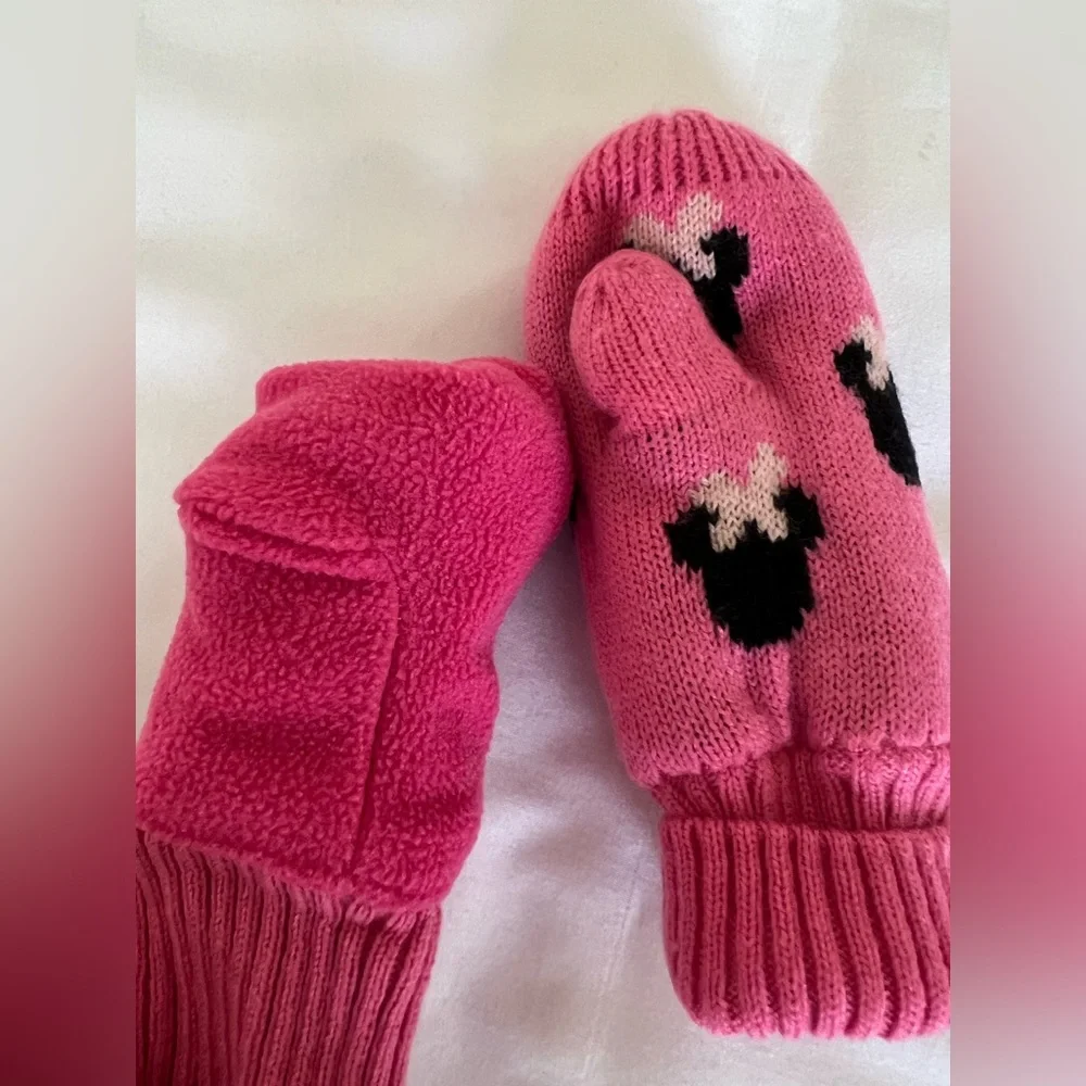 Gap Disney Pink Mittens